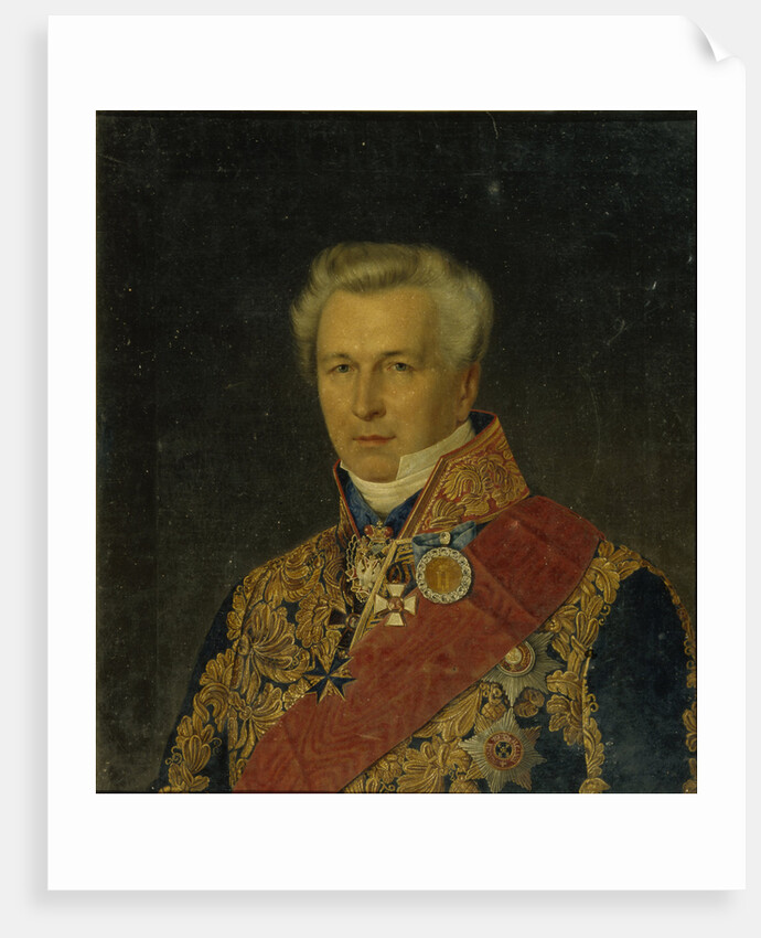 Portrait of Baron Leo Karlovich Bode, 1850s by 18th century Anonymous