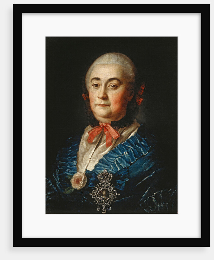 Portrait of Anastasia Izmaylova, 1759 by Alexei Petrovich Antropov