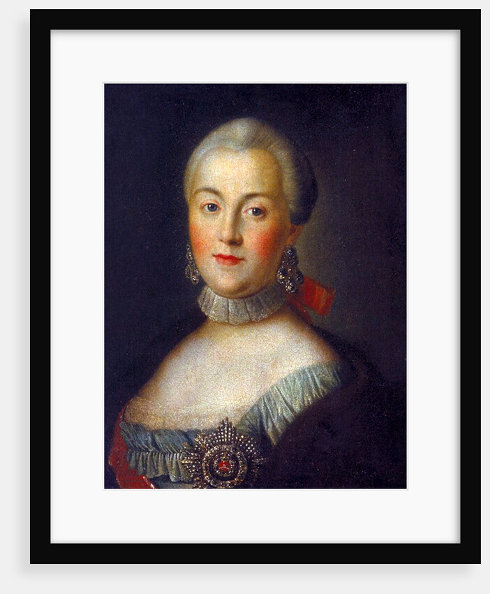 Portrait of Grand Duchess Catherine Alekseyevna, 1760 by Alexei Petrovich Antropov