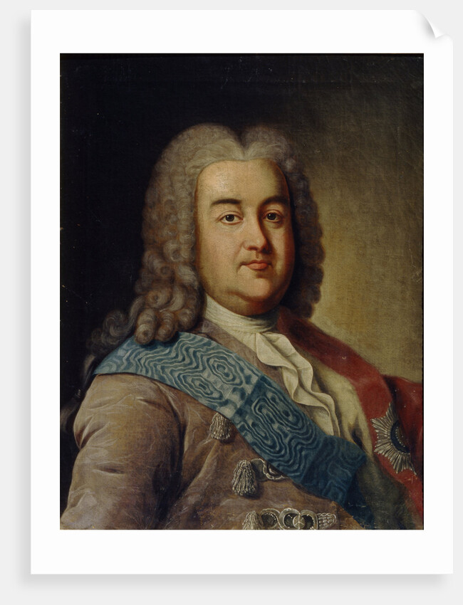 Portrait of Prince Alexey Mikhailovich Cherkassky, 1760s by Ivan Petrovich Argunov