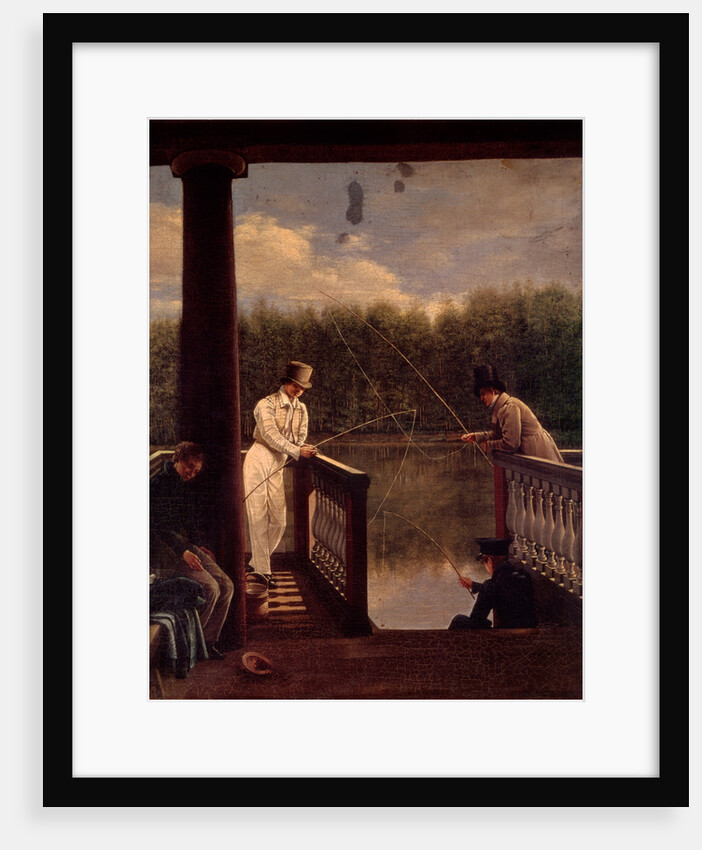 The Fishing, c. 1830 by Vasily Mikhailovich Avrorin