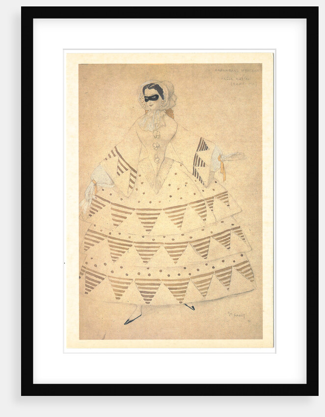 Costume design for the ballet Carnaval by R. Schumann, 1910 by Léon Bakst