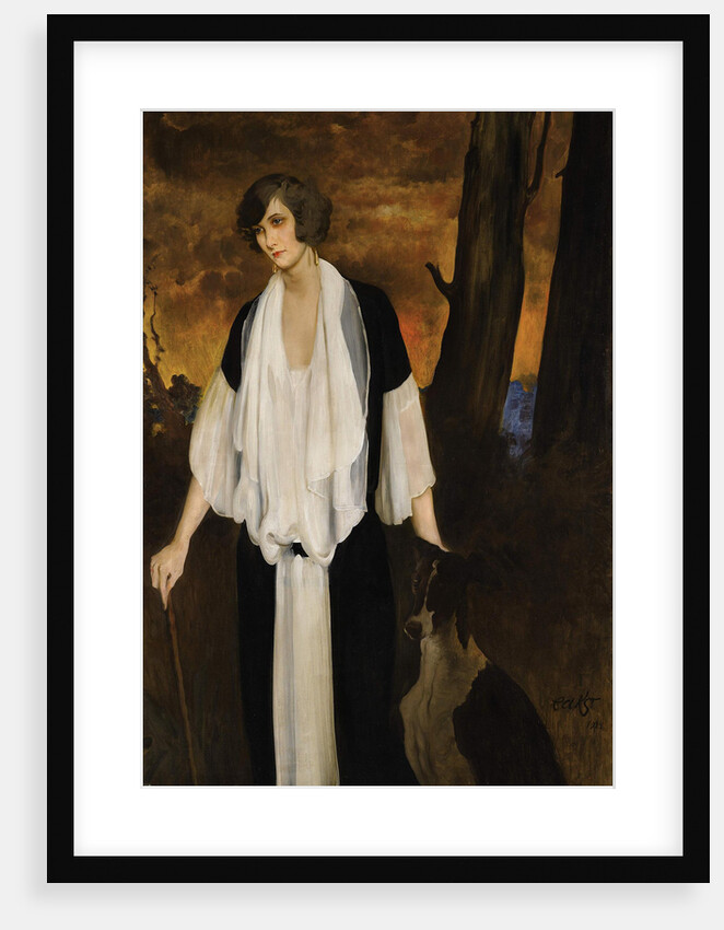 Portrait of Rachel Strong, the Future Countess Henri de Boisgelin, 1924 by Léon Bakst