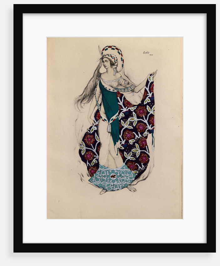 Costume design for the ballet Artémis troublée by Paul Paray, 1922 by Léon Bakst