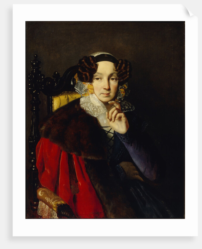 Portrait of M.I. Zhadimirovskaya by Pyotr Vasilyevich Basin