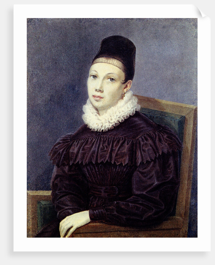 Portrait of Yelizaveta Petrovna Naryshkina, 1832 by Nikolai Alexandrovich Bestuzhev