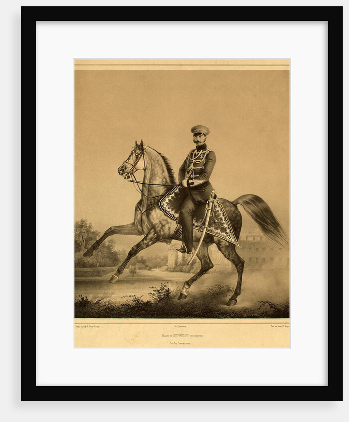 Portrait of Emperor Alexander II, 1860s-1870s by Pyotr Fyodorovich Borel