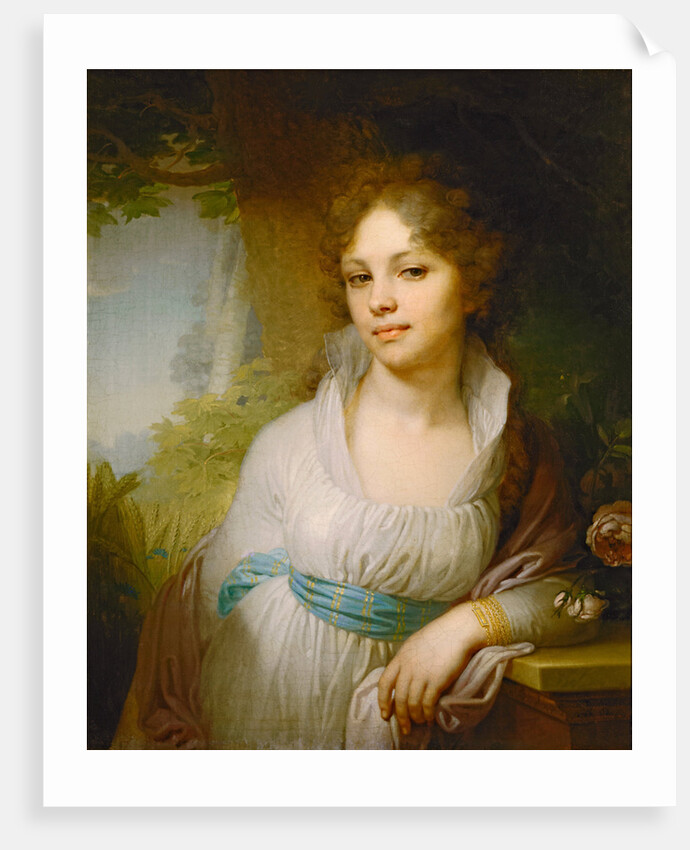Portrait of Maria Lopukhina, 1797 by Vladimir Lukich Borovikovsky
