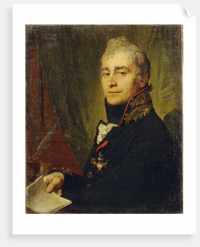 Portrait of Alexander Fedoseyevich Bestuzhev, 1806 by Vladimir Lukich Borovikovsky