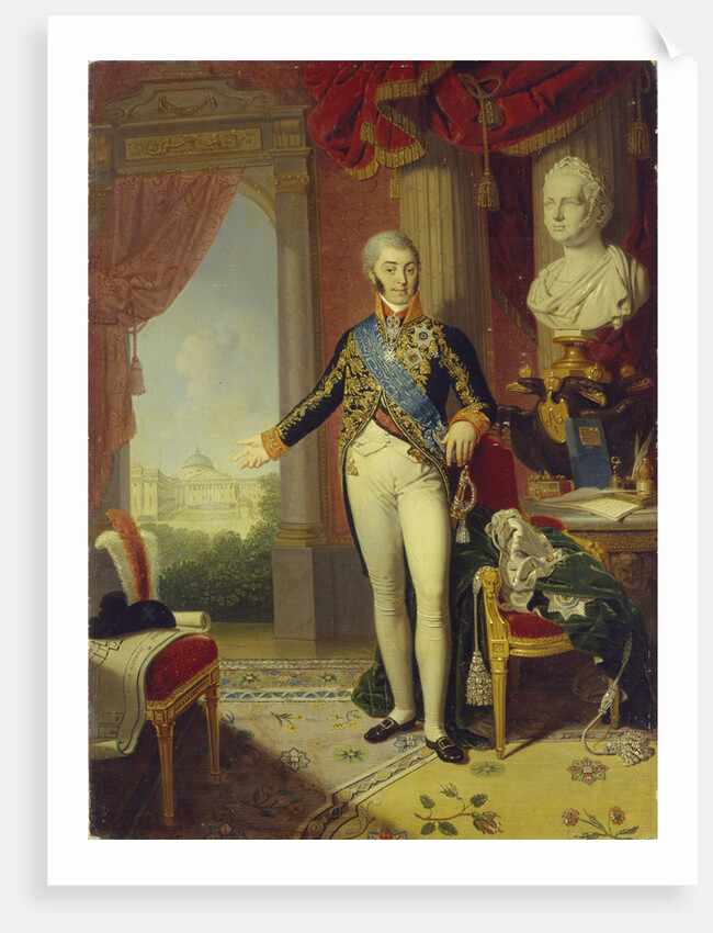 Portrait of Count Nikolai Petrovich Sheremetev, 1819 by Vladimir Lukich Borovikovsky