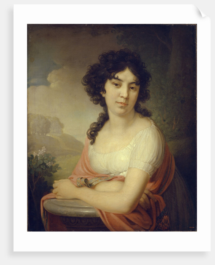 Portrait of Princess Anna Petrovna Gagarina, 1801 by Vladimir Lukich Borovikovsky