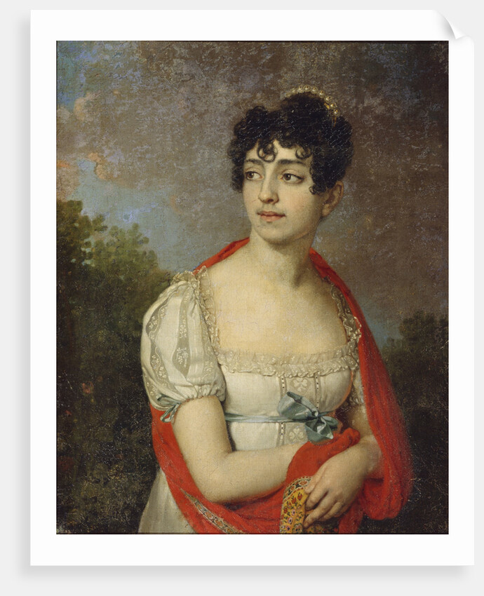 Portrait of Princess Maria Fyodorovna Baryatinskaya, 1807 by Vladimir Lukich Borovikovsky