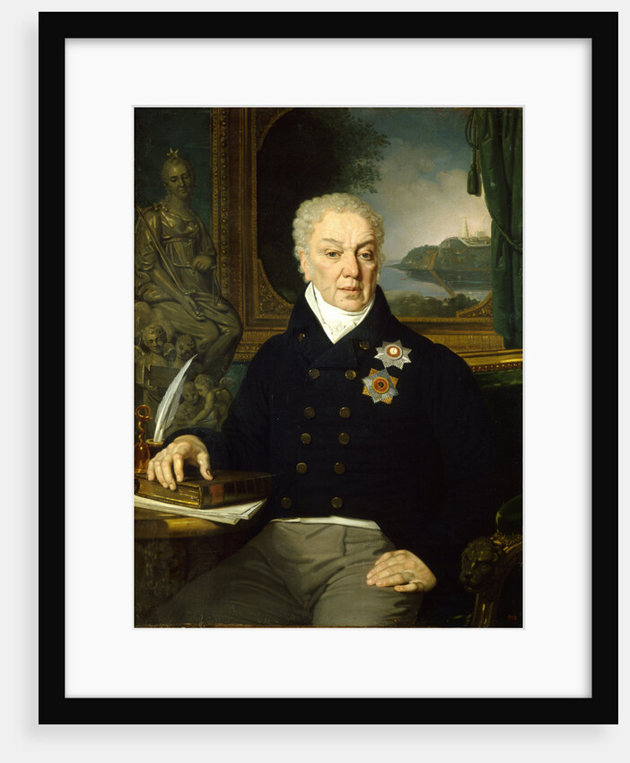 Portrait of the Secretary of State Dmitri Prokofievich Troshchinsky, 1819 by Vladimir Lukich Borovikovsky