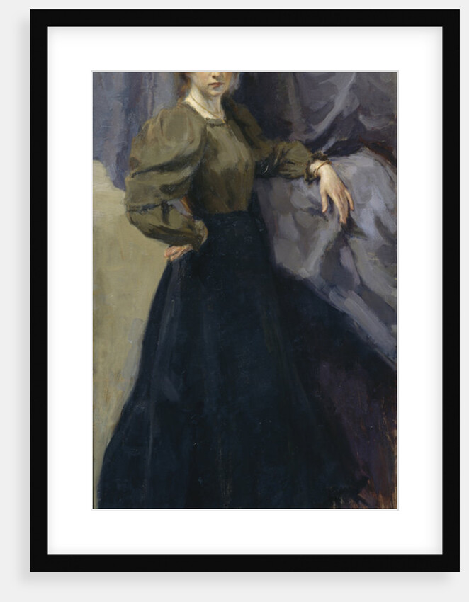 Portrait of the painter Yelizaveta Martynova, 1896 by Osip Emmanuilovich Braz