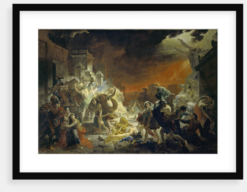 The last Day of Pompeii, 1833 by Karl Pavlovich Briullov