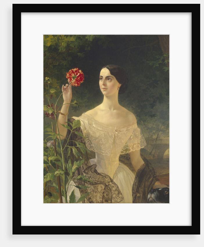 Portrait of Countess Sophia Bobrinskaya, née Samoylova, 1849 by Karl Pavlovich Briullov