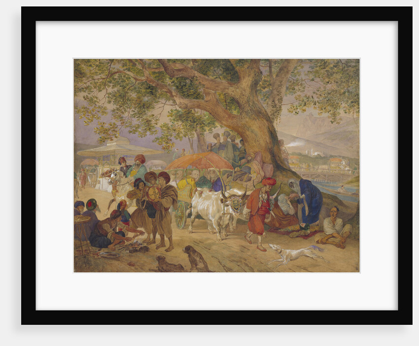Sweet Water Springs near Constantinople, 1849 by Karl Pavlovich Briullov