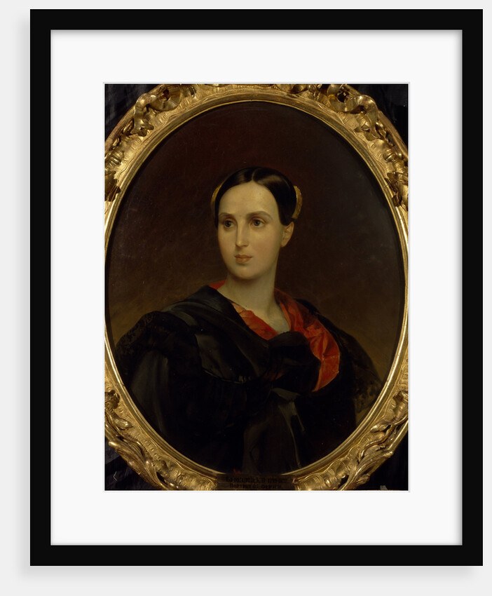 Portrait of Countess Olga Pavlovna Fersen (Stroganova), c. 1837 by Karl Pavlovich Briullov