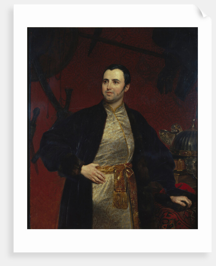 Portrait of Prince Mikhail Andreyevich Obolensky, 1846 by Karl Pavlovich Briullov
