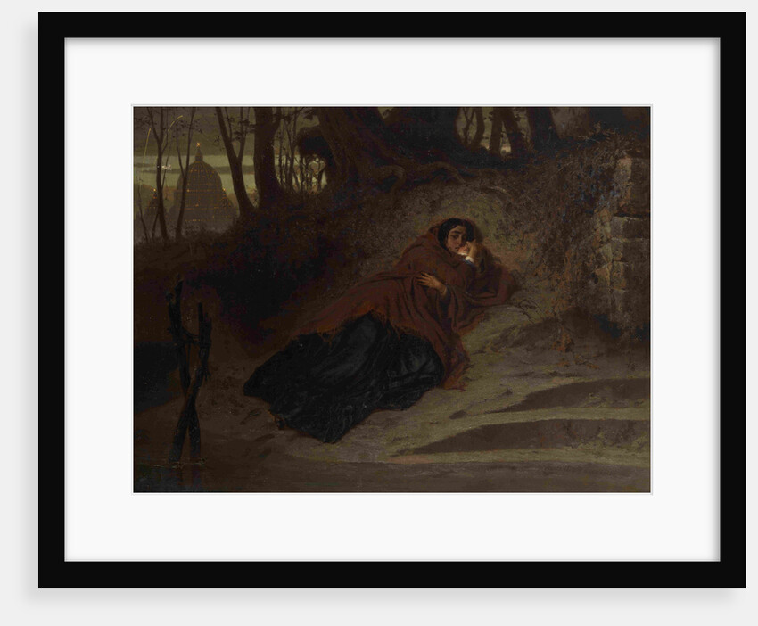 Abandoned. The Vatican and Sin, 1872 by Feodor Andreyevich Bronnikov