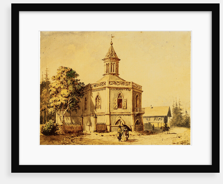 The Dairy Farm Pavilion in the Pavlovsk Park by Iosif Ivanovich Charlemagne