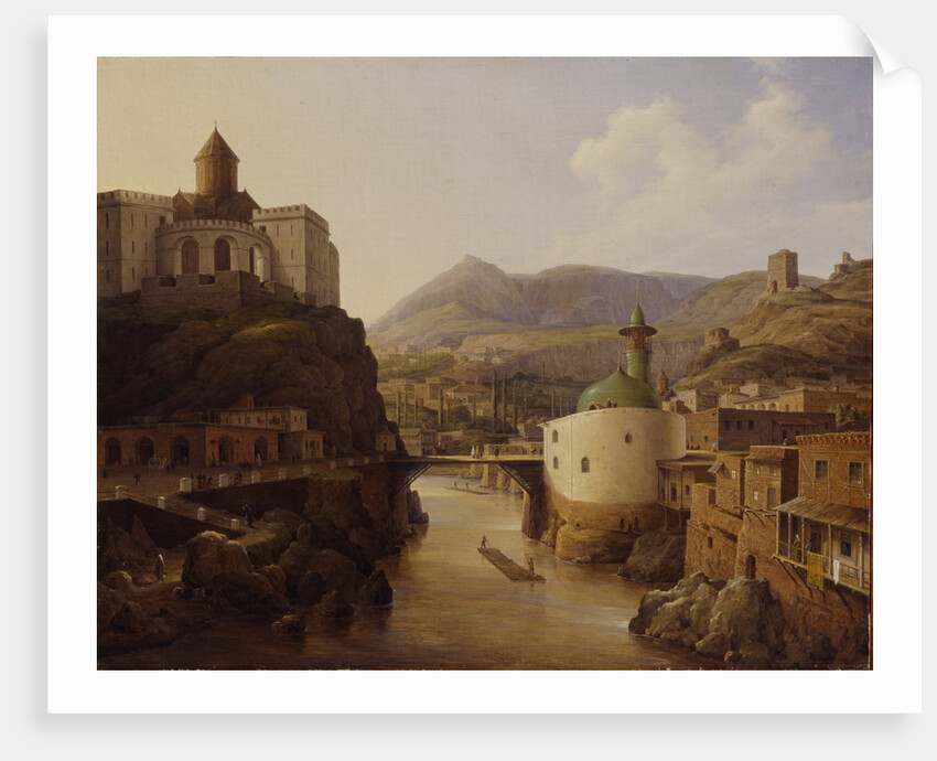 View of Tiflis, 1839 by Nikanor Grigoryevich Chernetsov