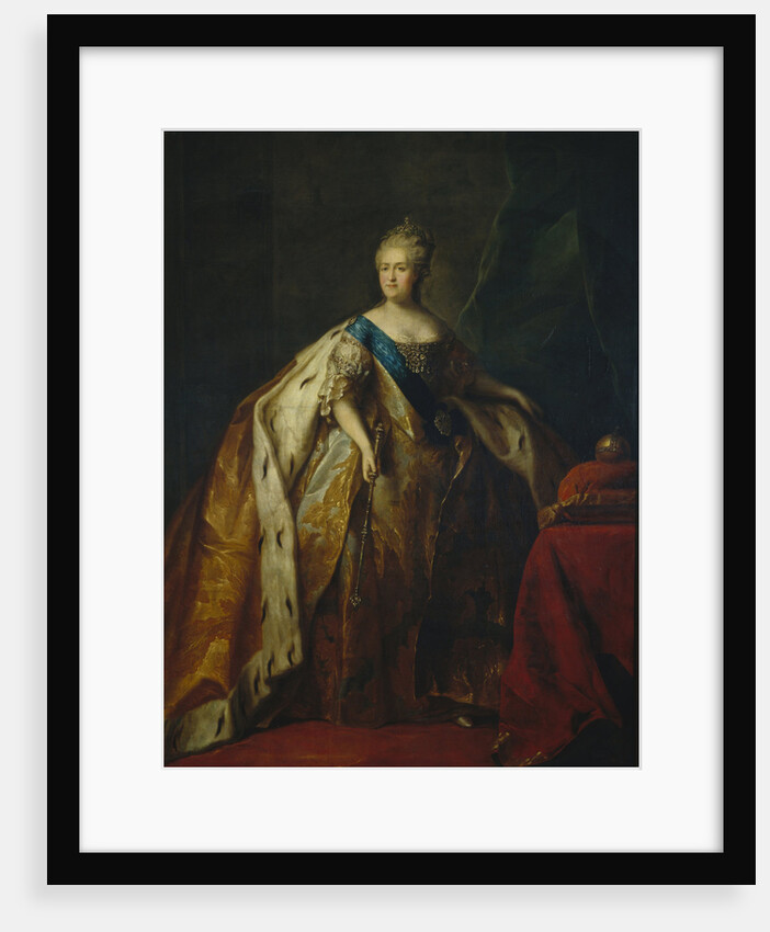 Portrait of Empress Catherine II, 1796 by Petro Semyonovich Drozhdin