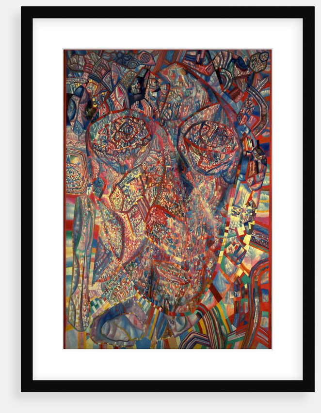 A living Head, 1923 by Pavel Nikolayevich Filonov