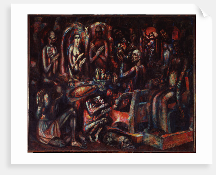 Feast of the Kings, 1913 by Pavel Nikolayevich Filonov