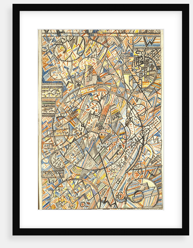 The Formula of the Universe, 1920-1922 by Pavel Nikolayevich Filonov