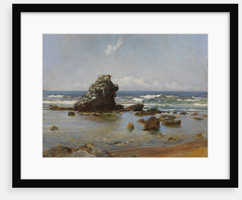 Bay in Livorno by Nikolai Nikolayevich Ge