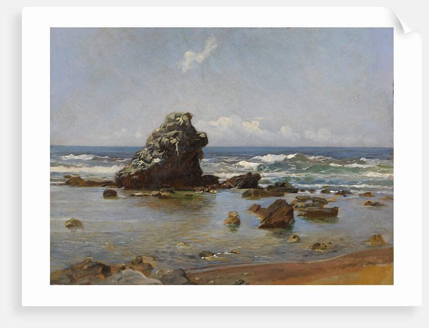 Bay in Livorno by Nikolai Nikolayevich Ge