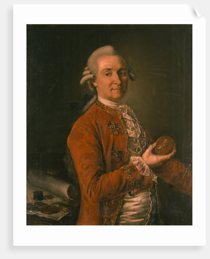 Portrait of Georg Thomas von Asch, 1780 by Kirill Ivanovich Golovachevsky