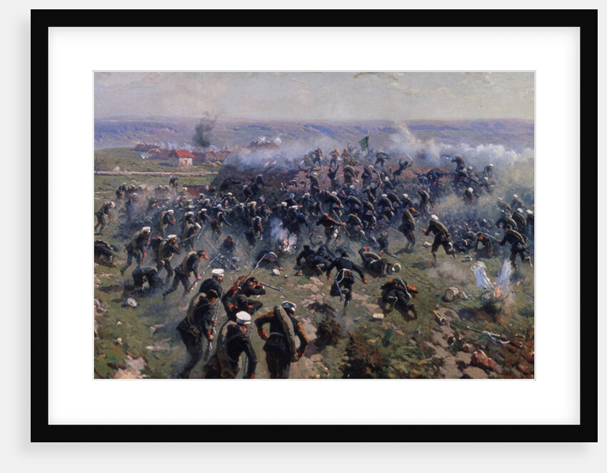 Battle of Gorni Dubnik on 24 October 1877, 1914 by Mitrofan Borisovich Grekov