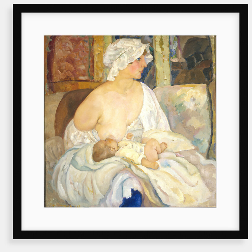 Mother, 1915 by Boris Dmitryevich Grigoriev