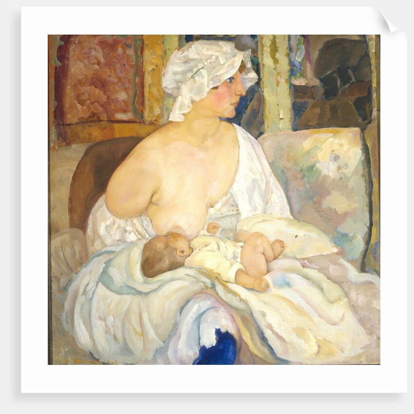 Mother, 1915 by Boris Dmitryevich Grigoriev