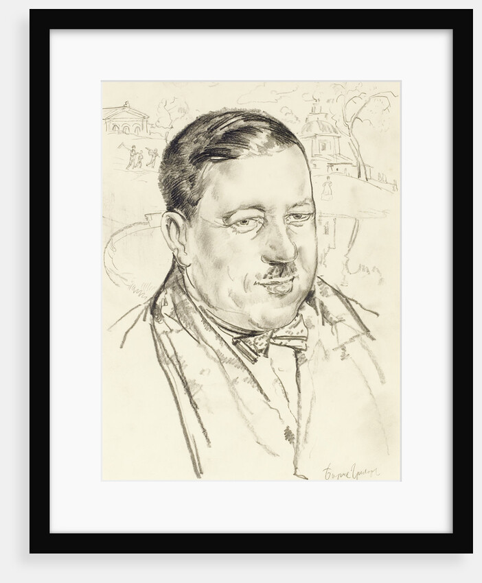 Portrait of the artist Ilya Mashkov by Boris Dmitryevich Grigoriev