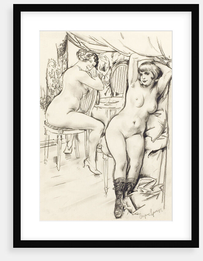 Prostitutes by Boris Dmitryevich Grigoriev