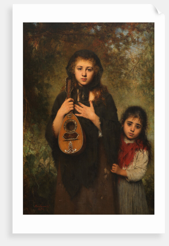 La Cigale, 1894 by Alexei Alexeyevich Harlamov