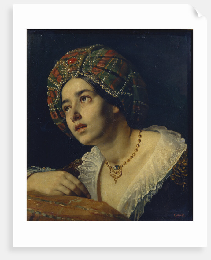 A Turkish woman by Yakov Fyodorovich Kapkov