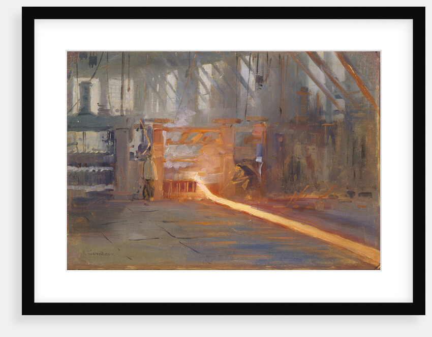At the Chusovoy Metallurgical Plants by Nikolai Alexeyevich Kasatkin