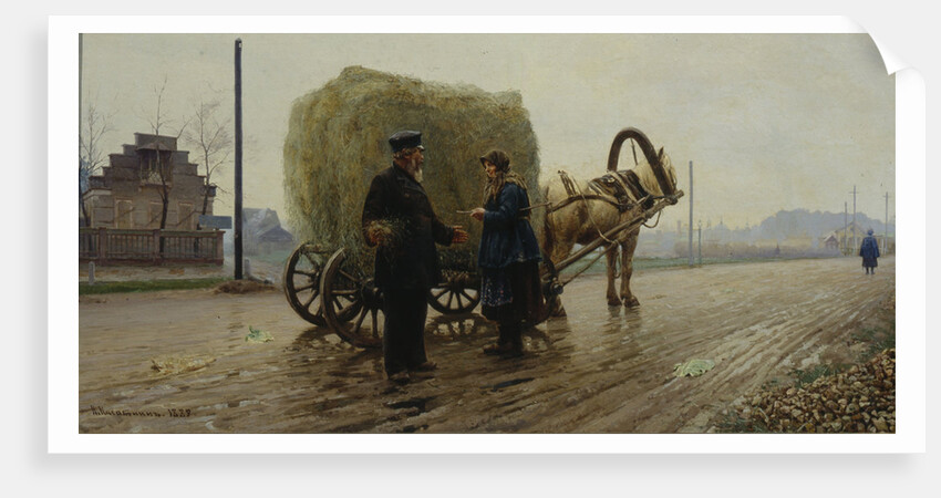 Deal, 1889 by Nikolai Alexeyevich Kasatkin