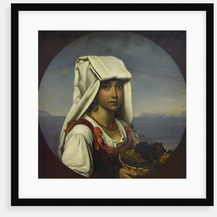 Neapolitan Girl with Fruits, 1831 by Orest Adamovich Kiprensky