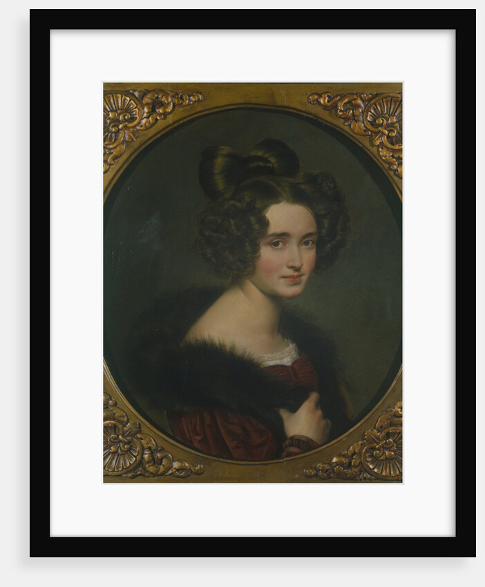 Portrait of Olimpiada Ryumina, 1826 by Orest Adamovich Kiprensky