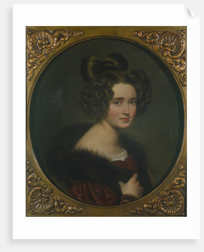 Portrait of Olimpiada Ryumina, 1826 by Orest Adamovich Kiprensky