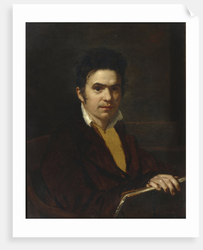 Portrait of Alexander Khristoforovich Vostokov, before 1816 by Orest Adamovich Kiprensky