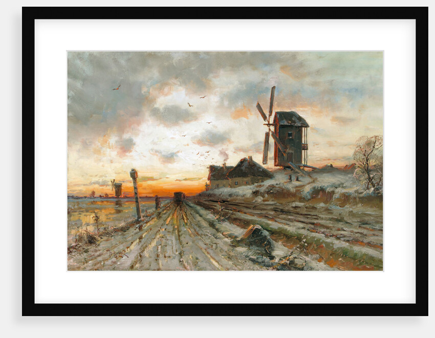 Early spring, 1906 by Juli Julievich von Klever