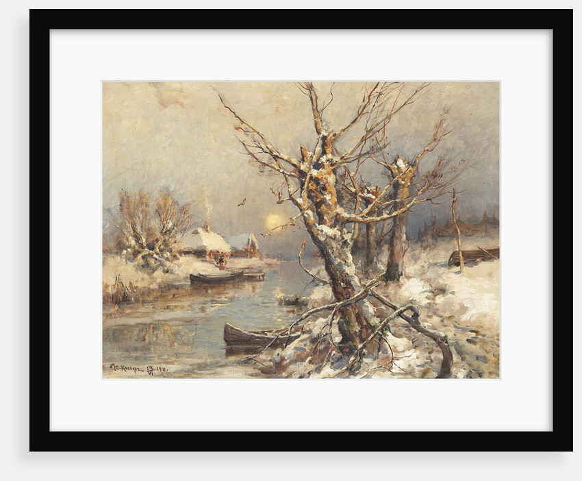 Winter sun, 1911 by Juli Julievich von Klever