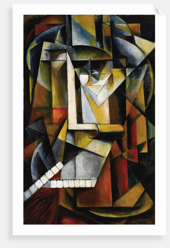 Abstract Cubist Composition by Ivan Vassilyevich Klyun