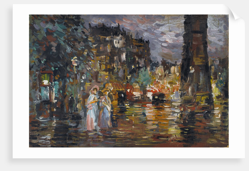 Paris by Alexeyevich Konstantin Korovin